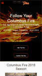 Mobile Screenshot of columbusfirefootball.com